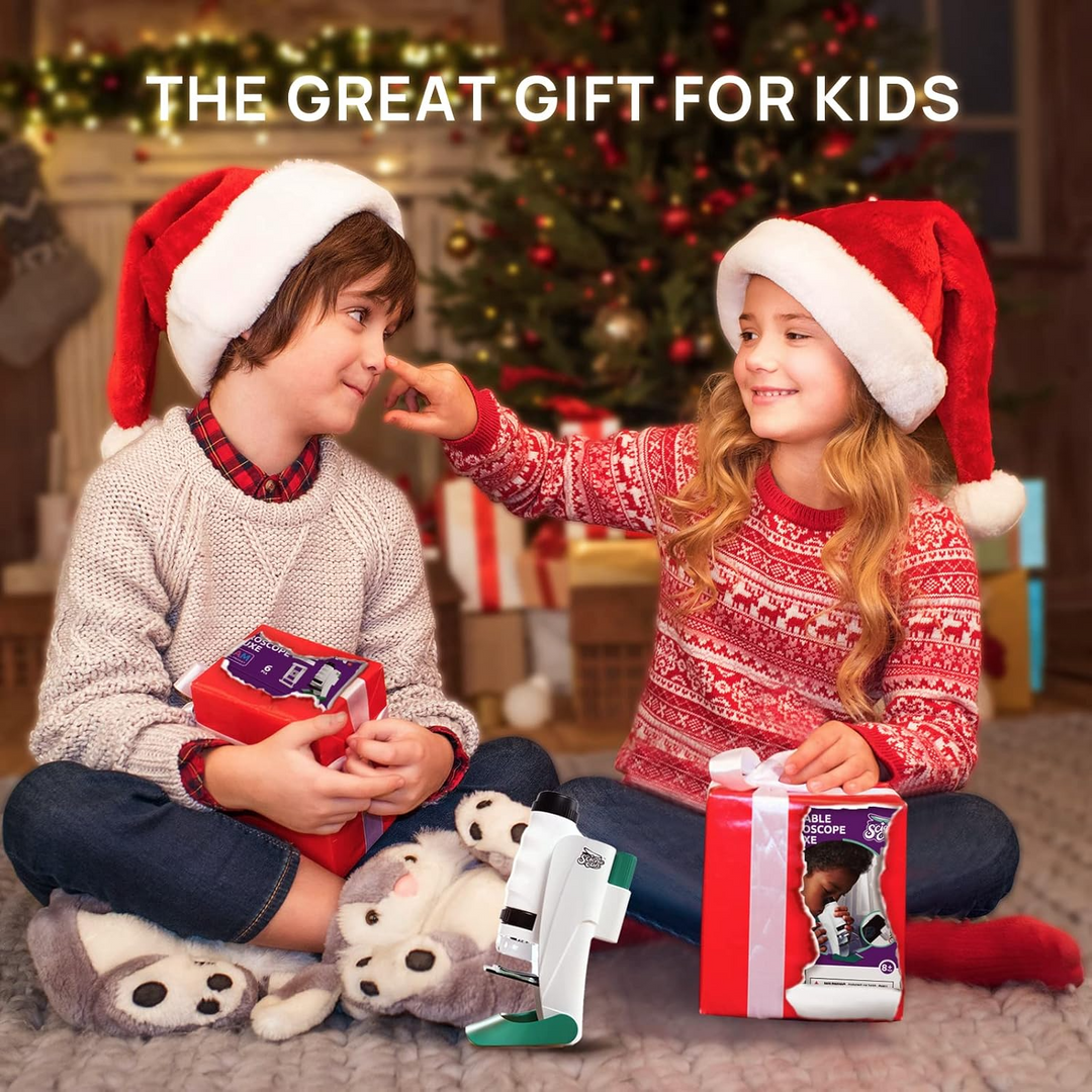 Kids' Microscope with Portable Design and Mini Size