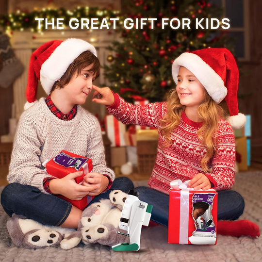 Kids' Microscope with Portable Design and Mini Size