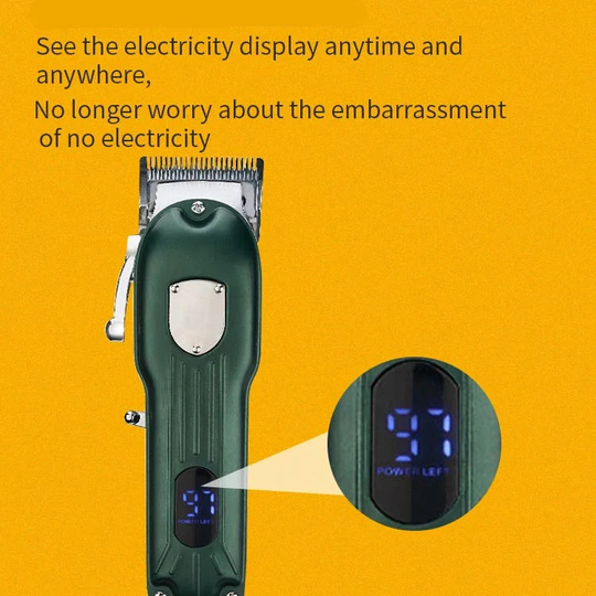 Dog Hair Clipper with Metal Blade and Rechargeable Battery