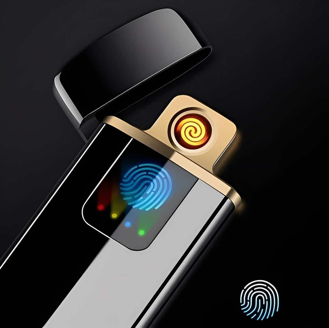 Electric Lighter with USB Rechargeable Battery and Touch Activation
