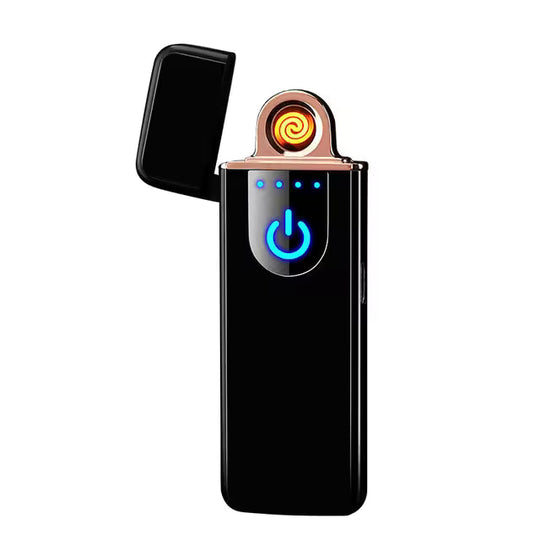 Electric Lighter with USB Rechargeable Battery and Touch Activation