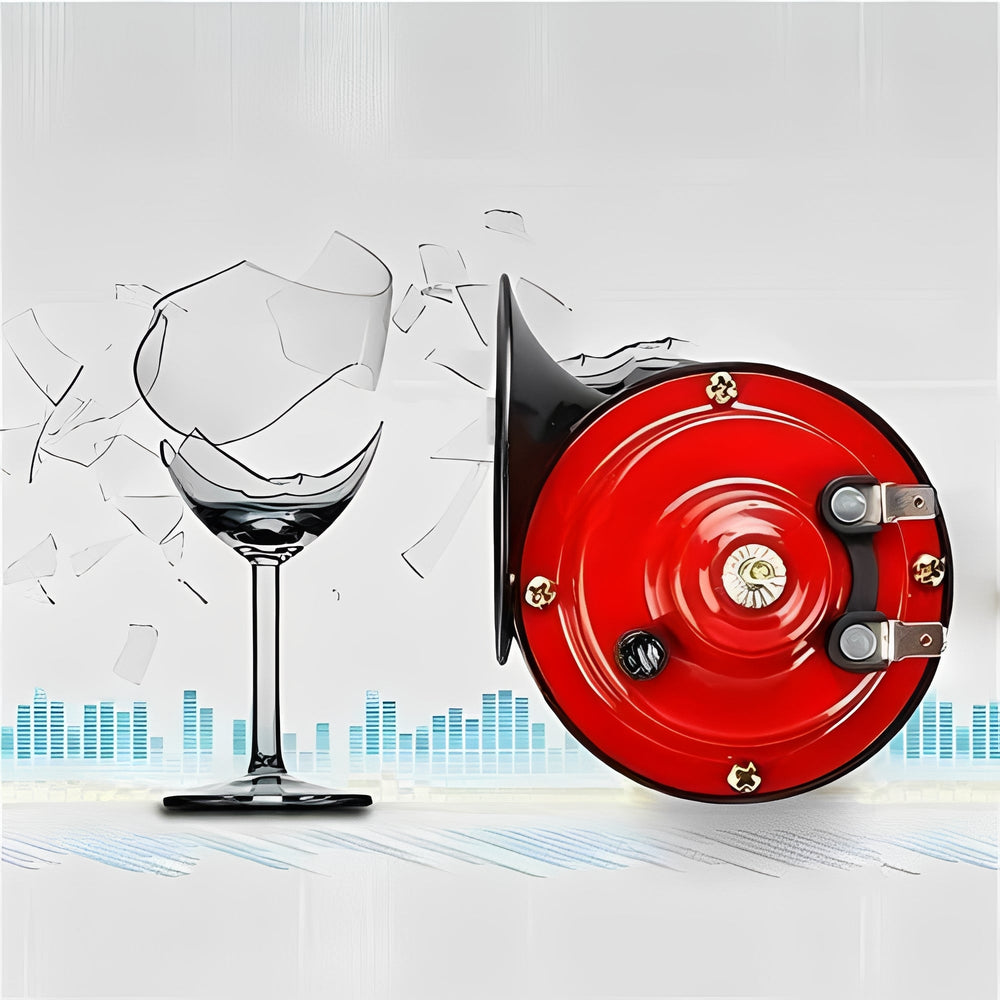 Electric Vehicle Horn with Loud Sound and Air Compressor