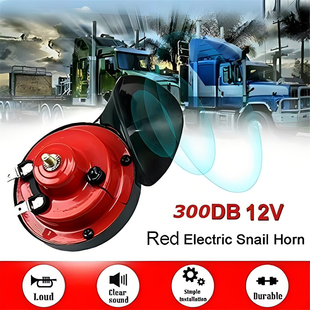Electric Vehicle Horn with Loud Sound and Air Compressor