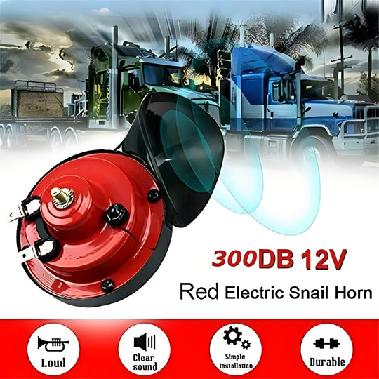Electric Vehicle Horn with Loud Sound and Air Compressor
