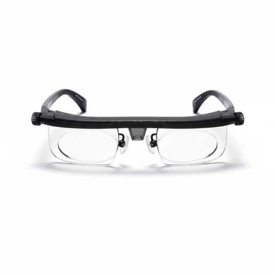 Adjustable Glasses with Focus Dial and Clear Vision