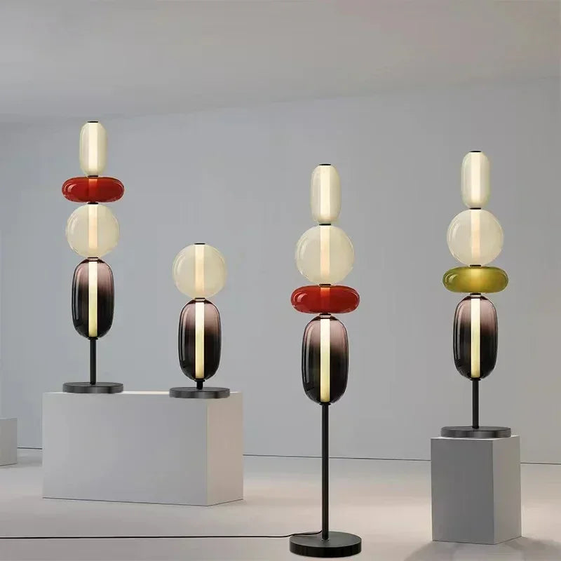 Floor Lamp with Color Changing LED and Modern Design