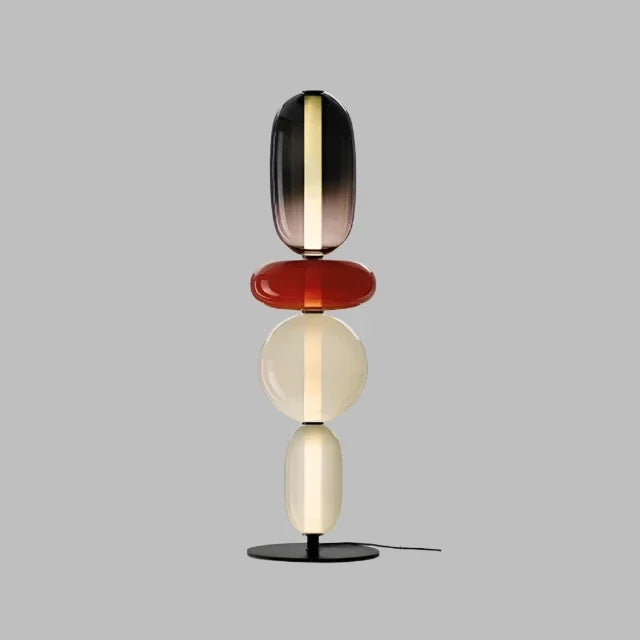 Floor Lamp with Color Changing LED and Modern Design
