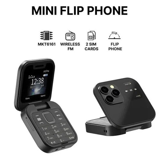 Foldable Smartphone with Dual SIM and Compact Design