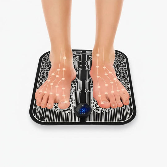 Foot Massager with Rechargeable Battery and Heat Function