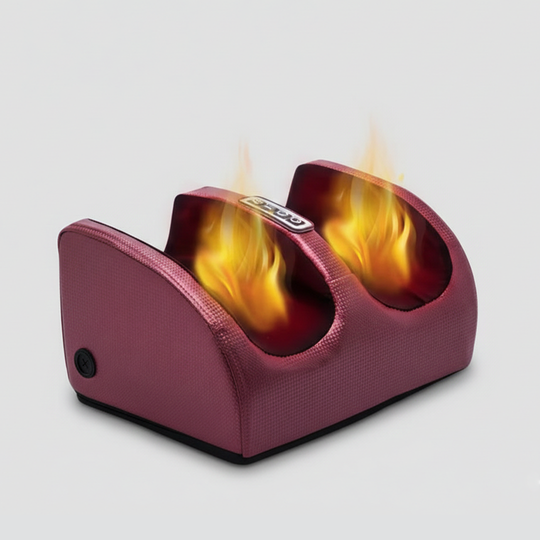 Foot Massager with Shiatsu Nodes and Heat Function