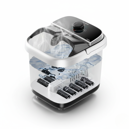 Foot Spa with Hydrotherapy and Heat Function