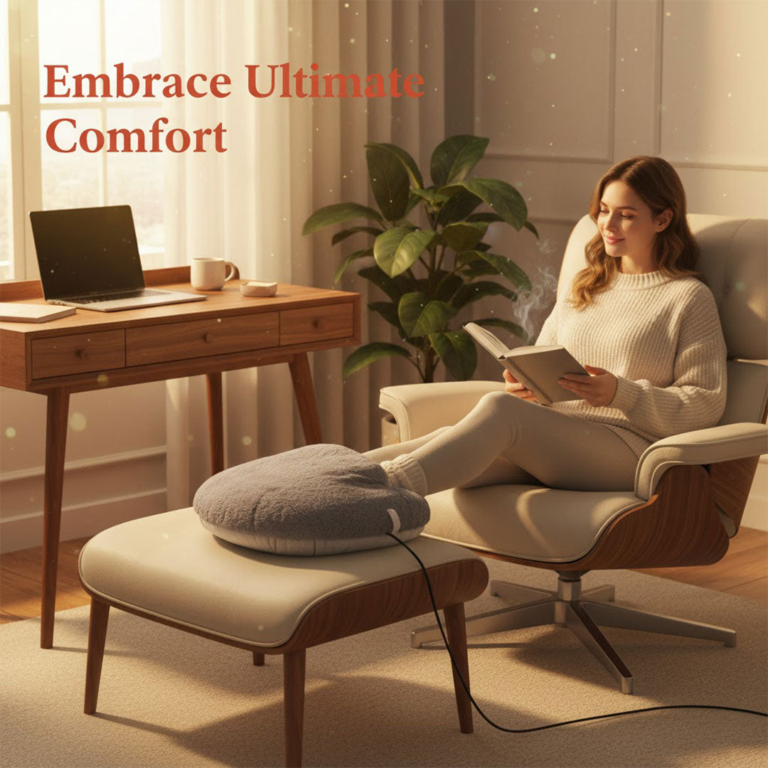 Foot Warmer with XL Size and Adjustable Heat