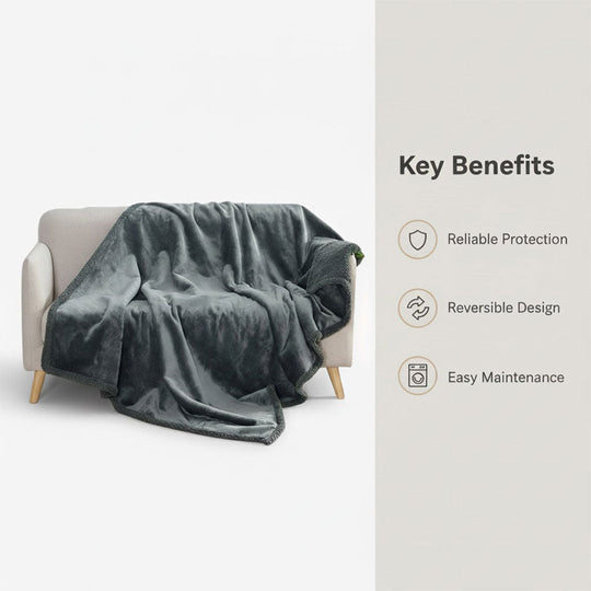 Furniture Protector with Waterproof and Plush Design