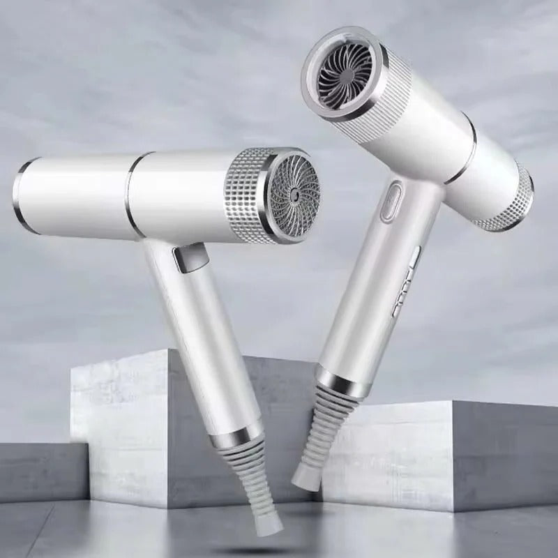 Hair Dryer with Lightweight Design and Precision Nozzle