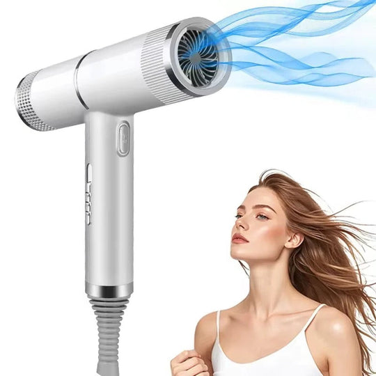 Hair Dryer with Lightweight Design and Precision Nozzle