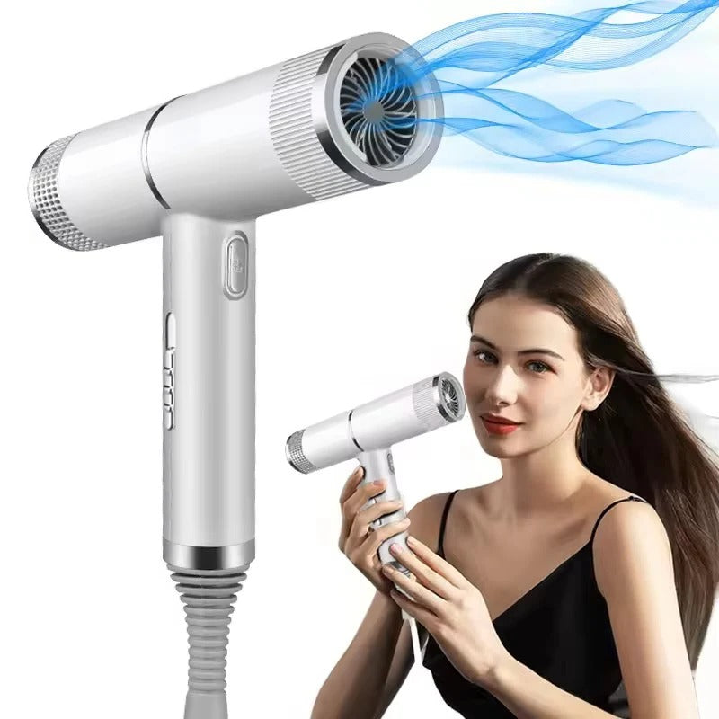 Hair Dryer with Lightweight Design and Precision Nozzle