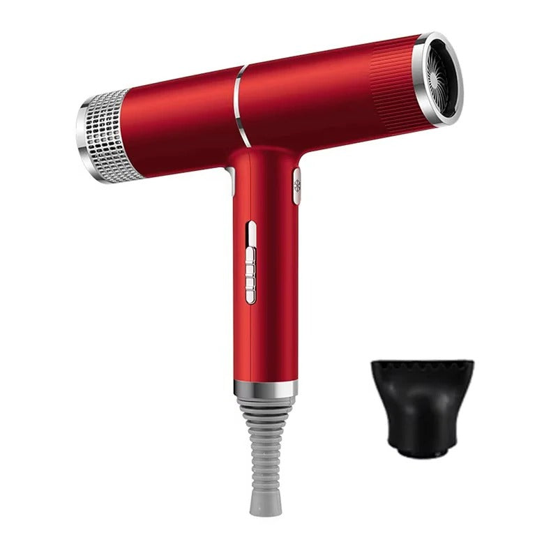 Hair Dryer with Lightweight Design and Precision Nozzle