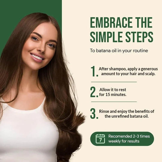 Hair Oil with Moisturizing Batana and Nourishing Benefits