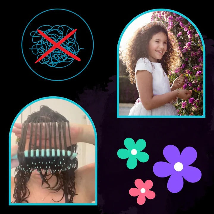 Hair Styling Brush with Curl Shaping and Blow Drying