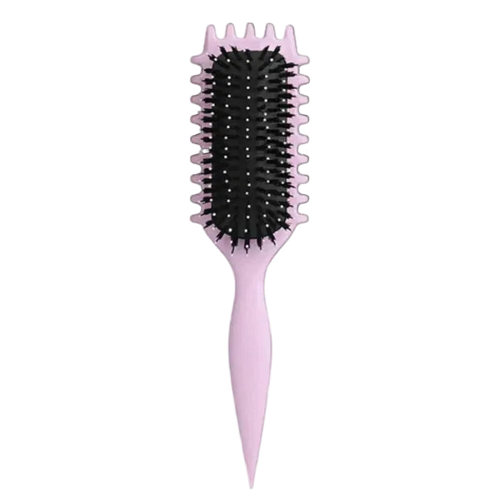Hair Styling Brush with Curl Shaping and Blow Drying
