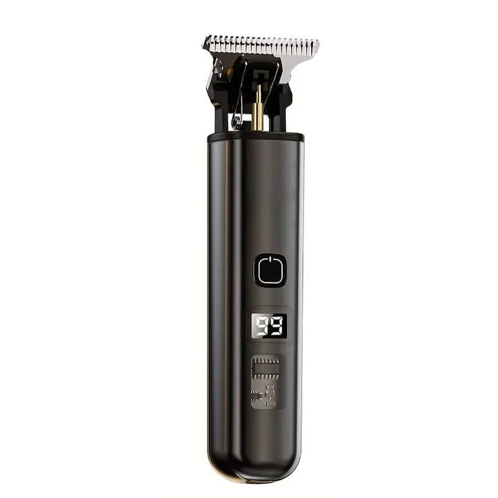 Hair Trimmer with Rechargeable Battery and LED Light