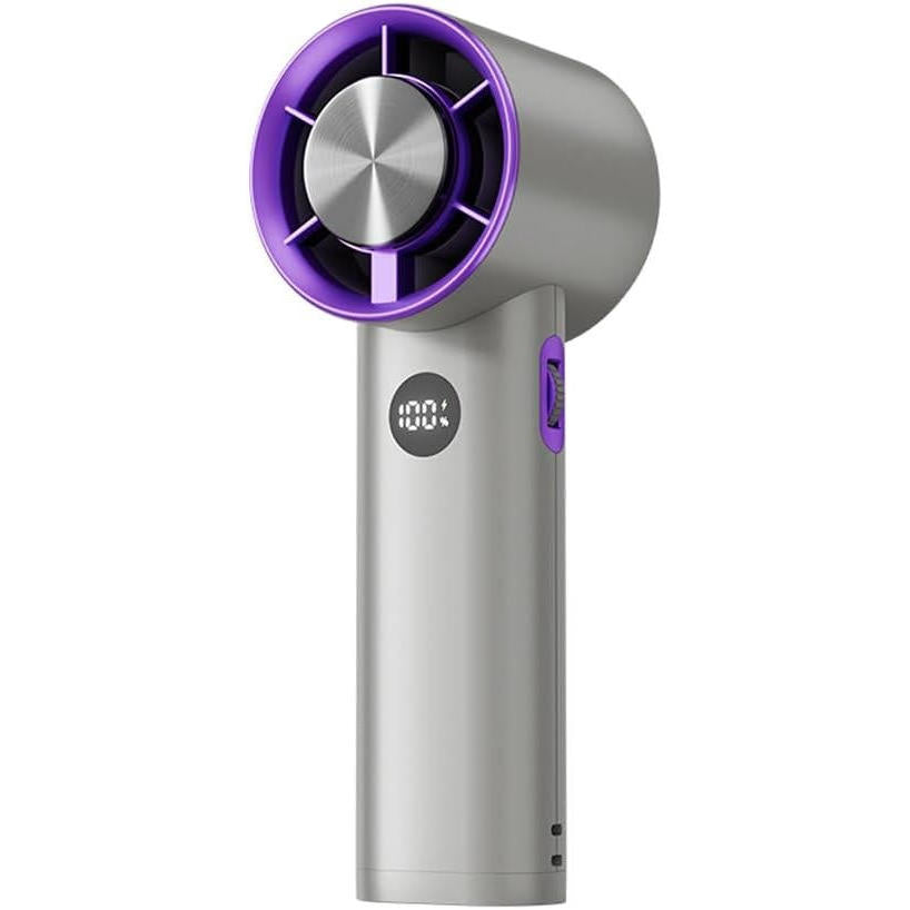 Handheld Fan with Rechargeable Battery and Portable Design