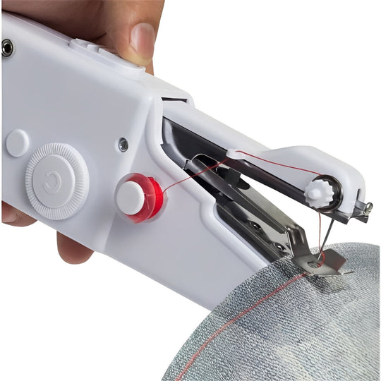 Handheld Sewing Machine with Battery Operation and Lightweight Design