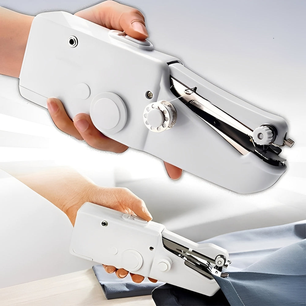 Handheld Sewing Machine with Battery Operation and Lightweight Design