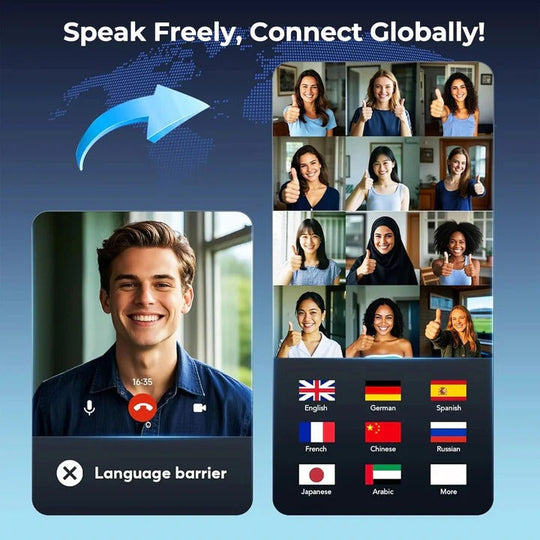 Headphones with Smart Translation and Wireless Audio