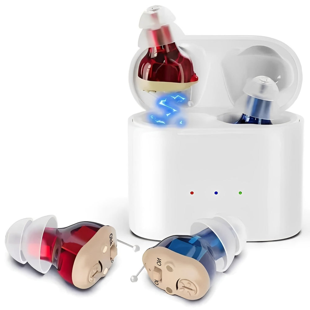 Hearing Aids with Rechargeable Batteries and Digital Sound