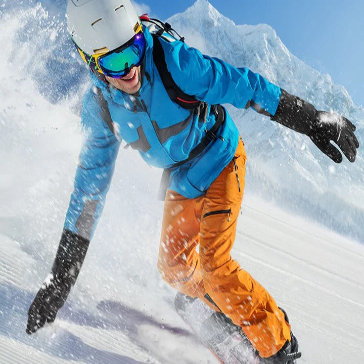 Heated Glove Liners with Rechargeable Batteries and Dual Charger