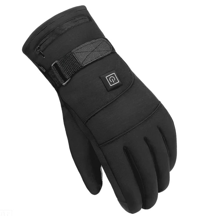 Heated Gloves with Rechargeable Battery and Warmth Control