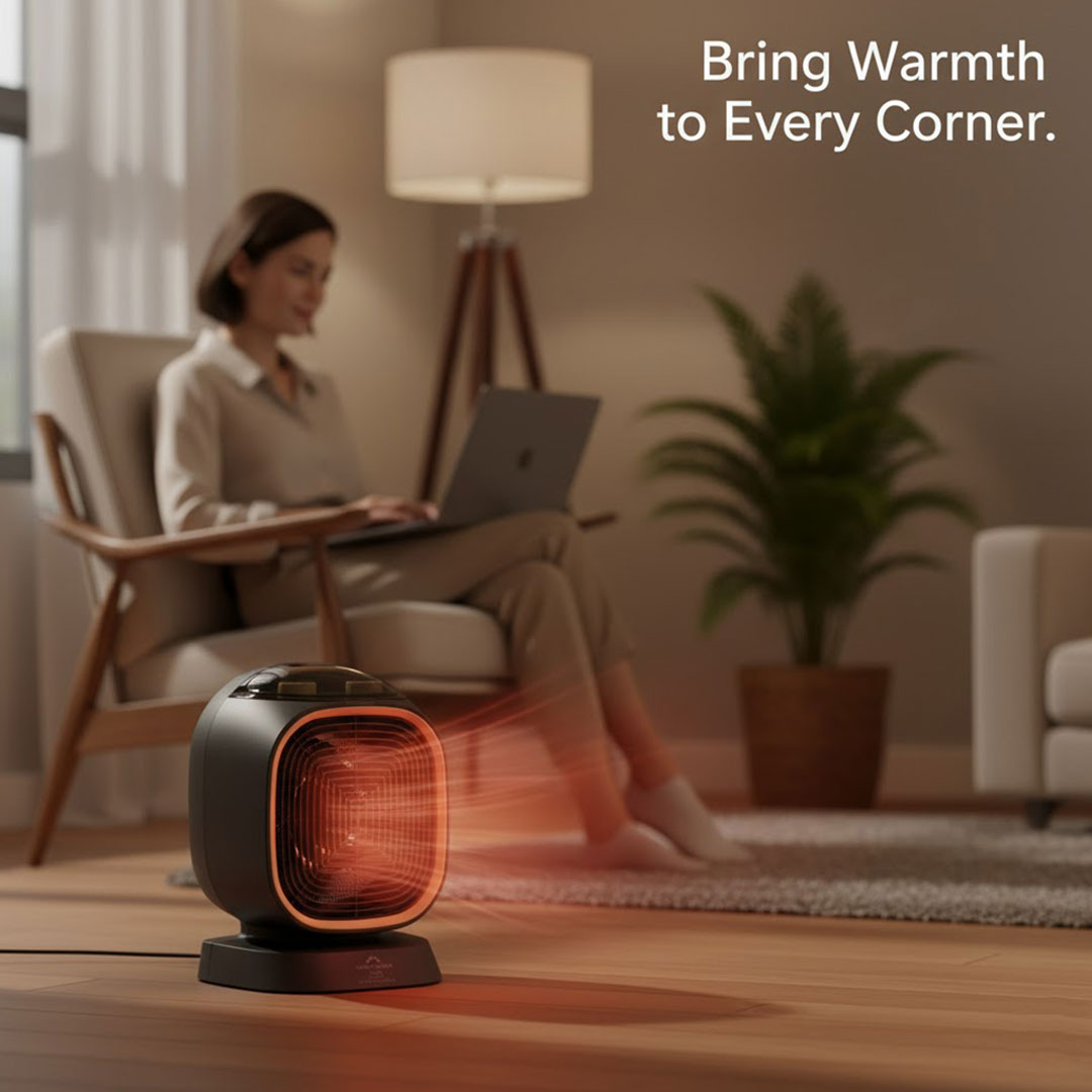 Heater with Energy Efficiency and Cooling Function
