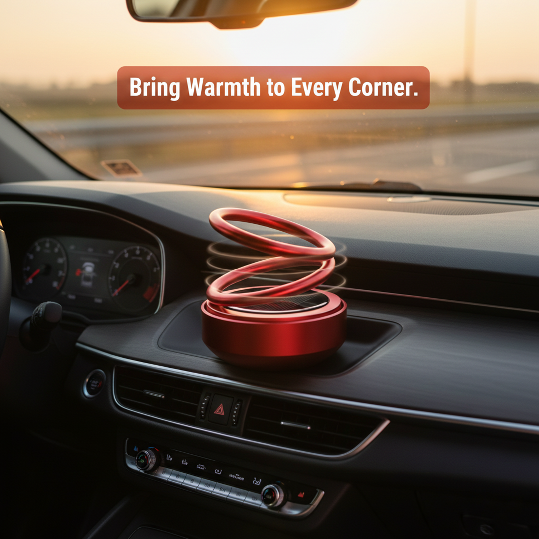 Heater with Kinetic Design and Compact Size