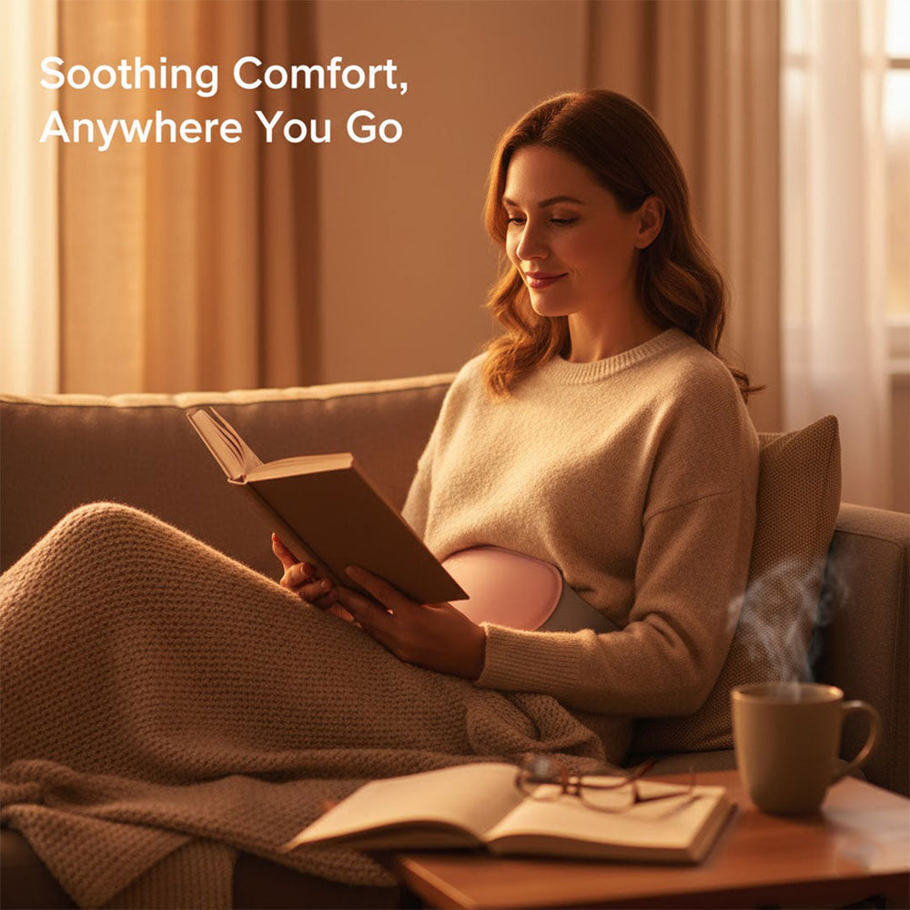 Heating Belt with Adjustable Temperature and Rechargeable Design