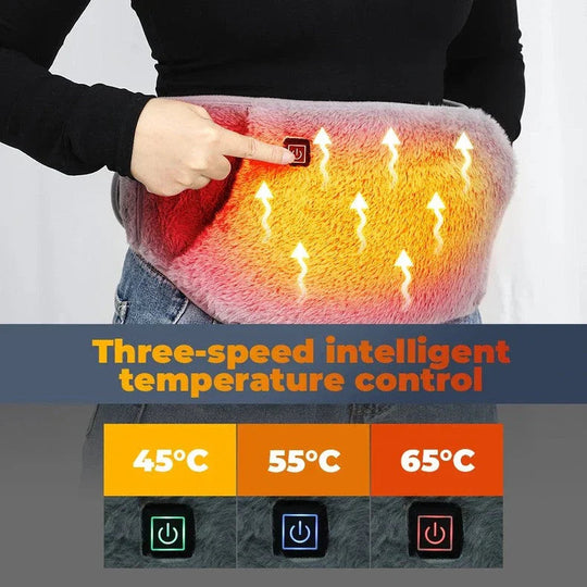 Heating Belt with Adjustable Temperature and USB Power