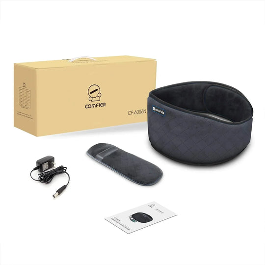 Heating Pad with Adjustable Strap and Vibration Support