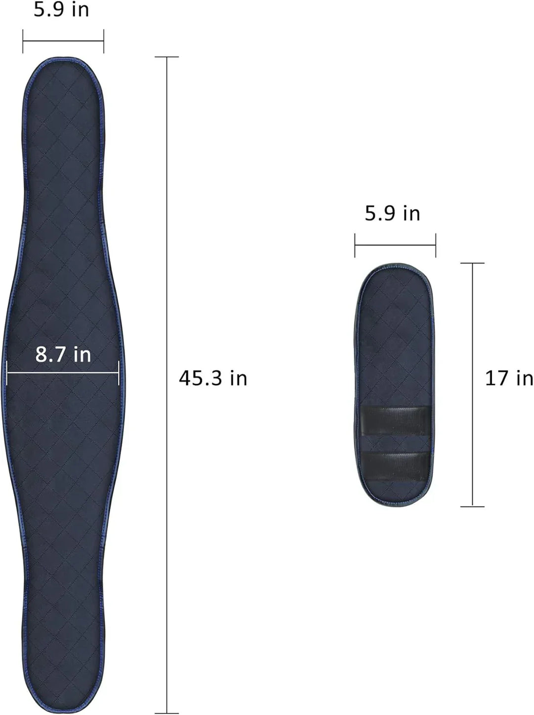Heating Pad with Adjustable Strap and Vibration Support