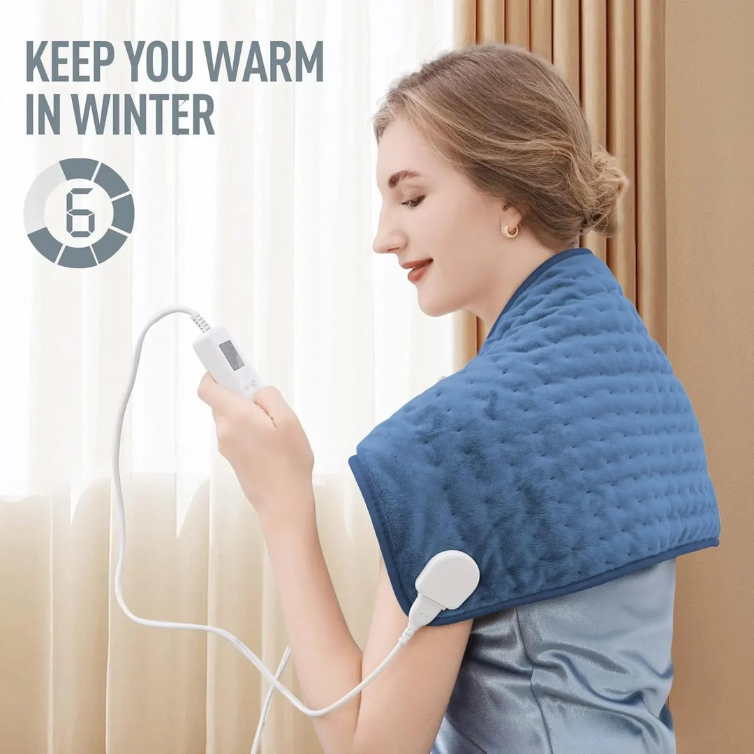 Heating Pad with Adjustable Temperature and Timer