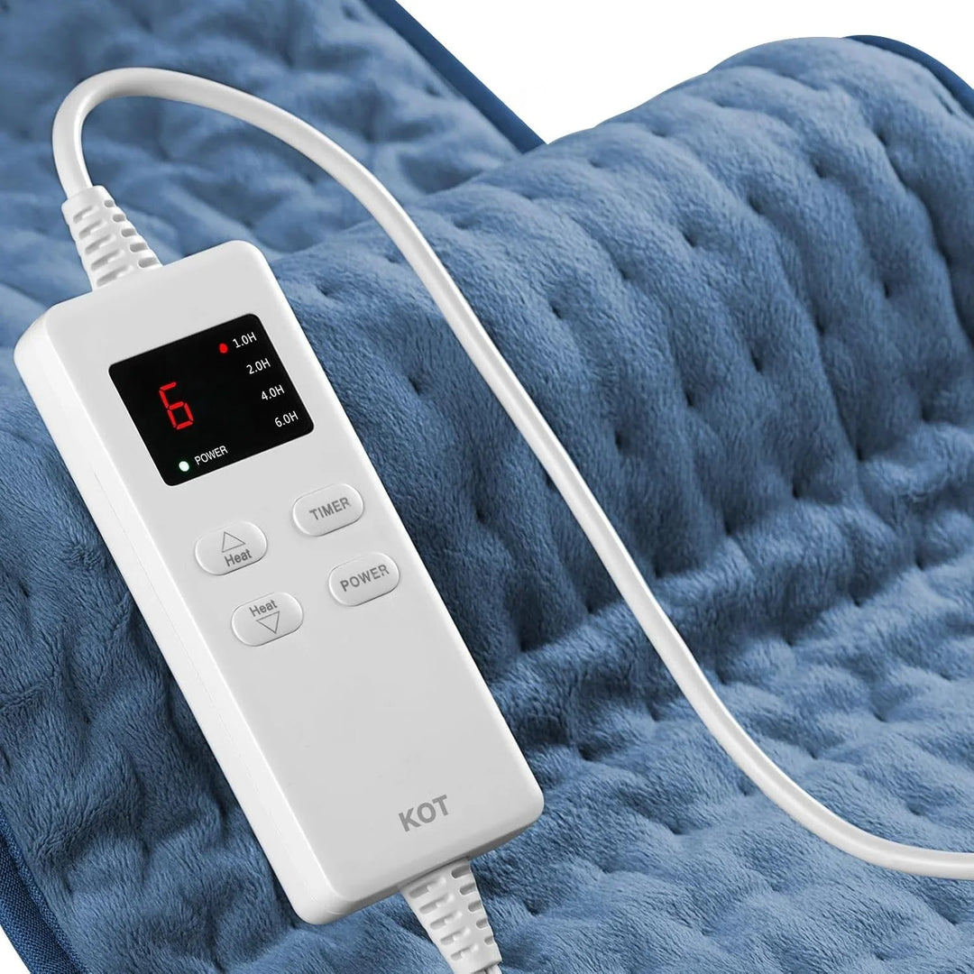 Heating Pad with Adjustable Temperature and Timer