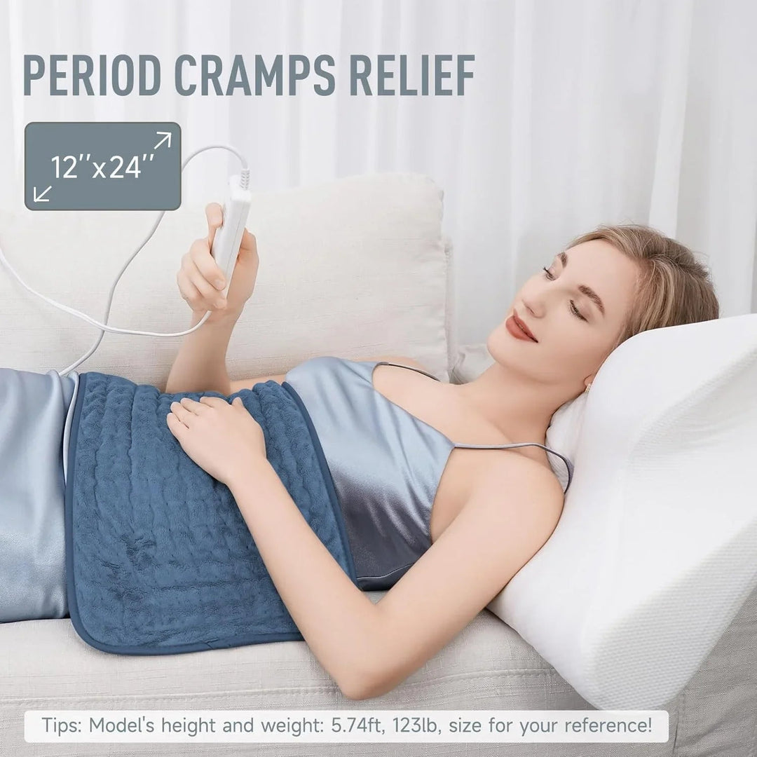 Heating Pad with Adjustable Temperature and Timer