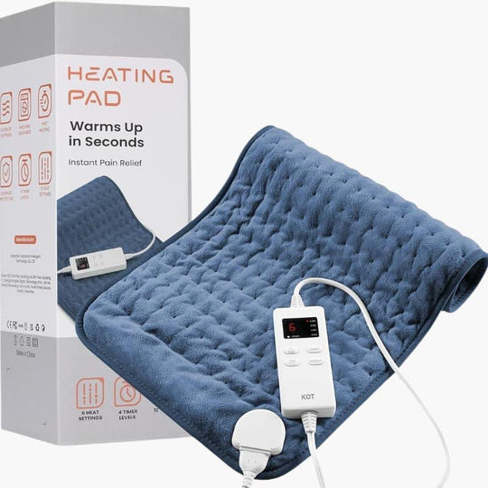 Heating Pad with Adjustable Temperature and Timer