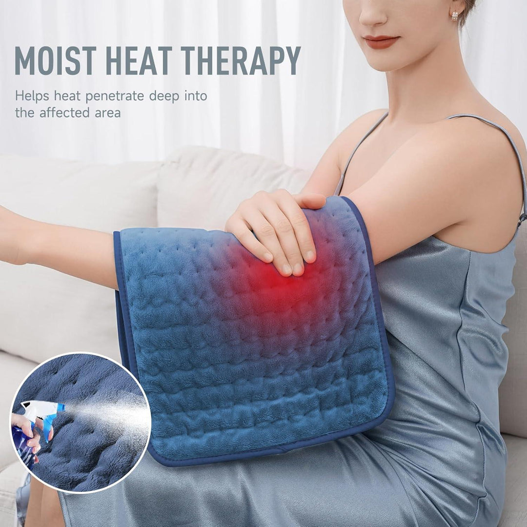 Heating Pad with Adjustable Temperature and Timer
