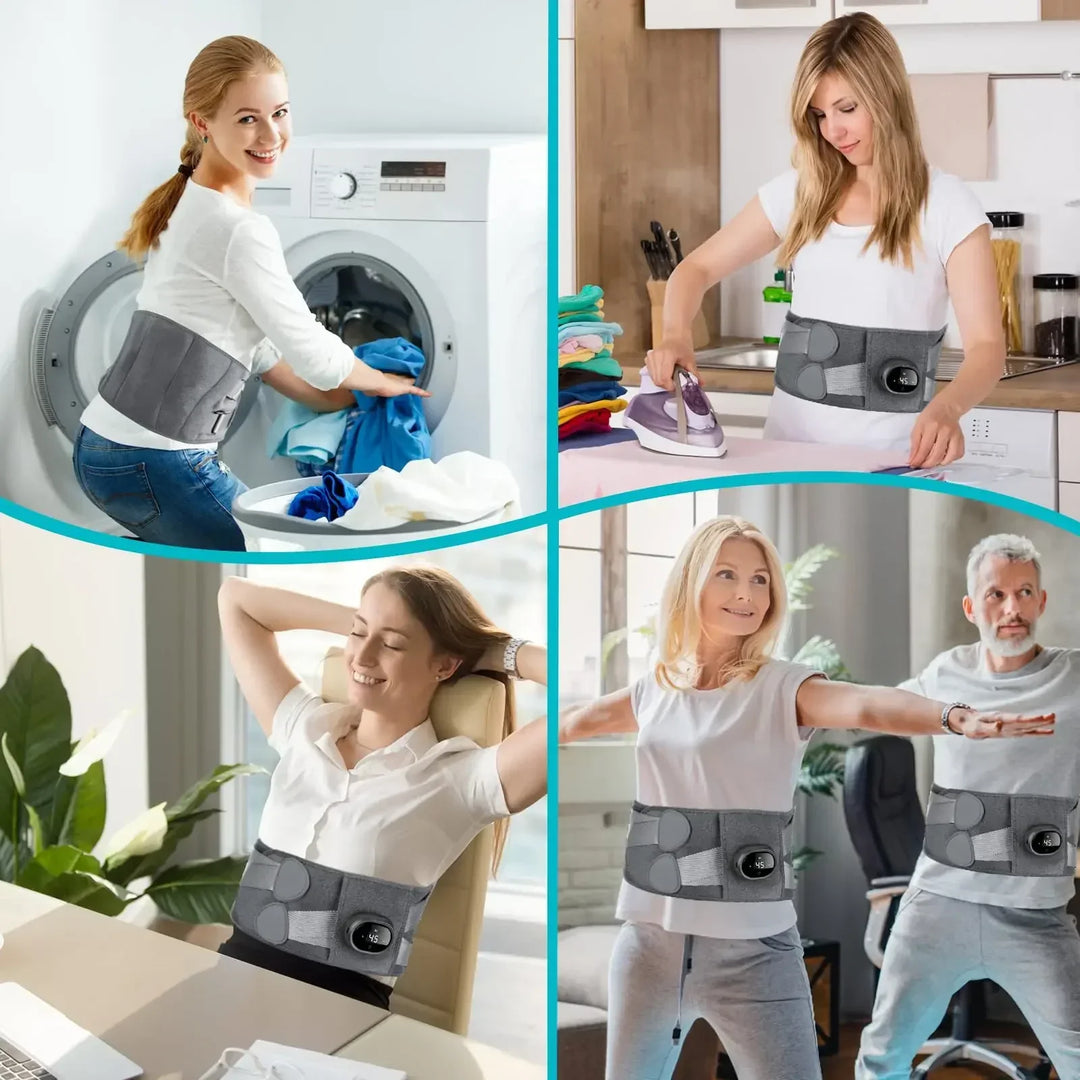 Heating Pad with Vibration and Back Support