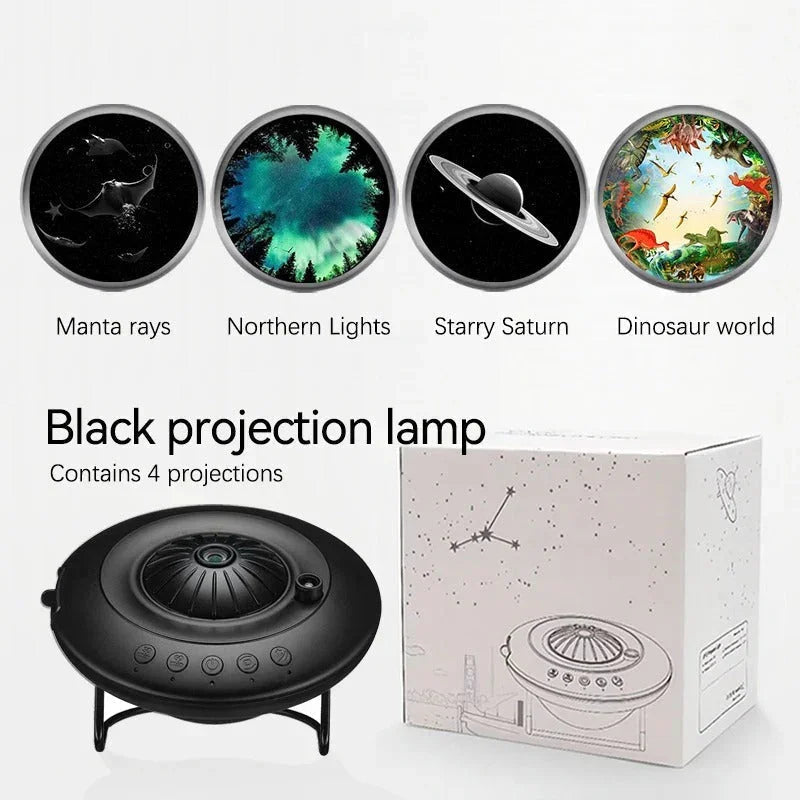 Home Decor with Galaxy Projector and Night Sky Effects