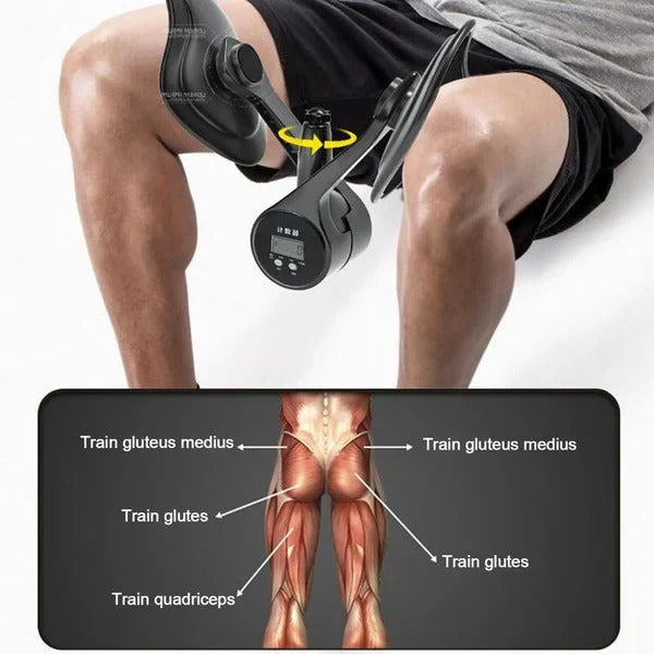 Home Resistance Trainer with Portable Design and Lower Body Focus