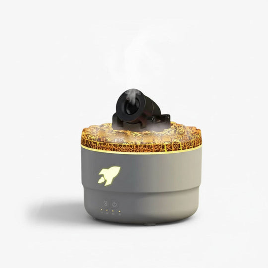 Humidifier with Aromatherapy and Volcanic Design