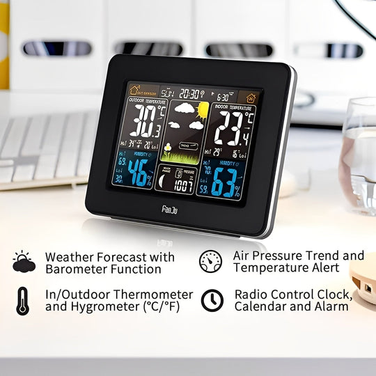Humidity and Temperature Monitor with Wireless Connectivity and Outdoor Capability