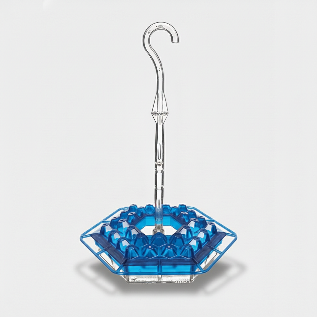 Hummingbird Feeder with Ant Resistance and Hanging Design