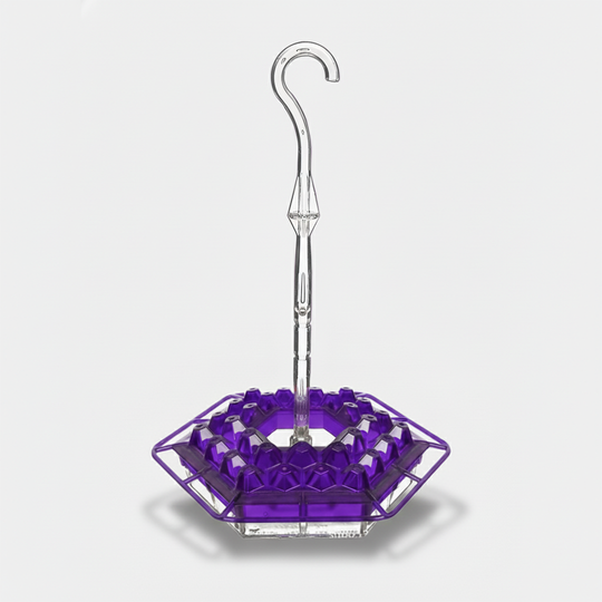 Hummingbird Feeder with Ant Resistance and Hanging Design